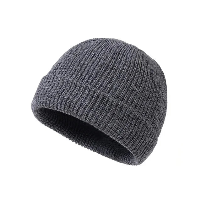 Rimiut Knitted Wool Beanie – Unisex Fashion Skull Cap